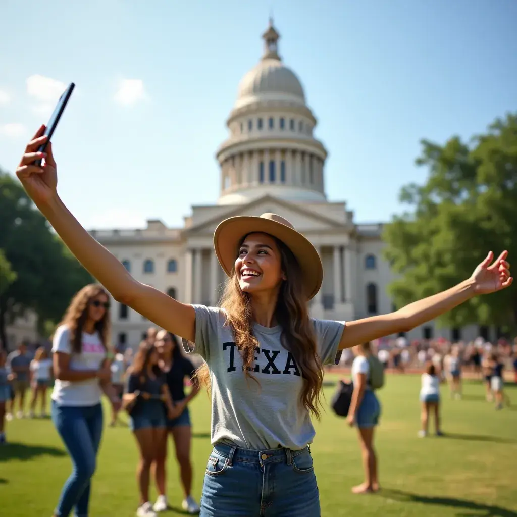 Wnętrze tradycyjnej restauracji w Dallas, z lokalnymi potrawami