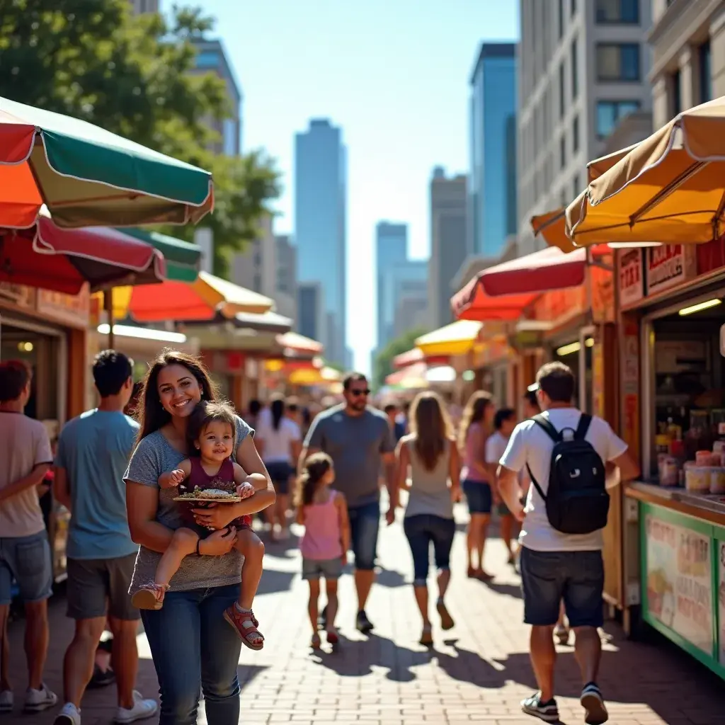 Mural przedstawiający historię Teksasu w Houston, pełen detali