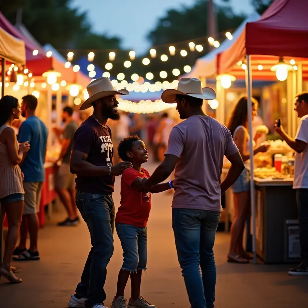 Dzieci bawiące się w fontannie w centrum Dallas w upalny dzień
